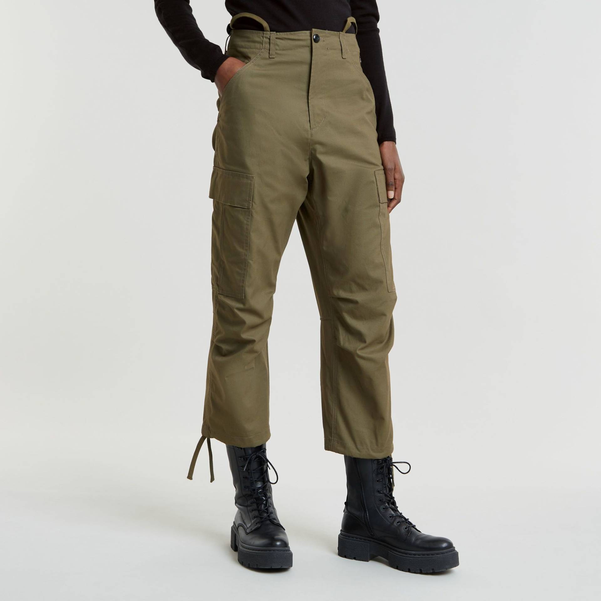 Cargo Cropped Drawcord Hose von G-STAR