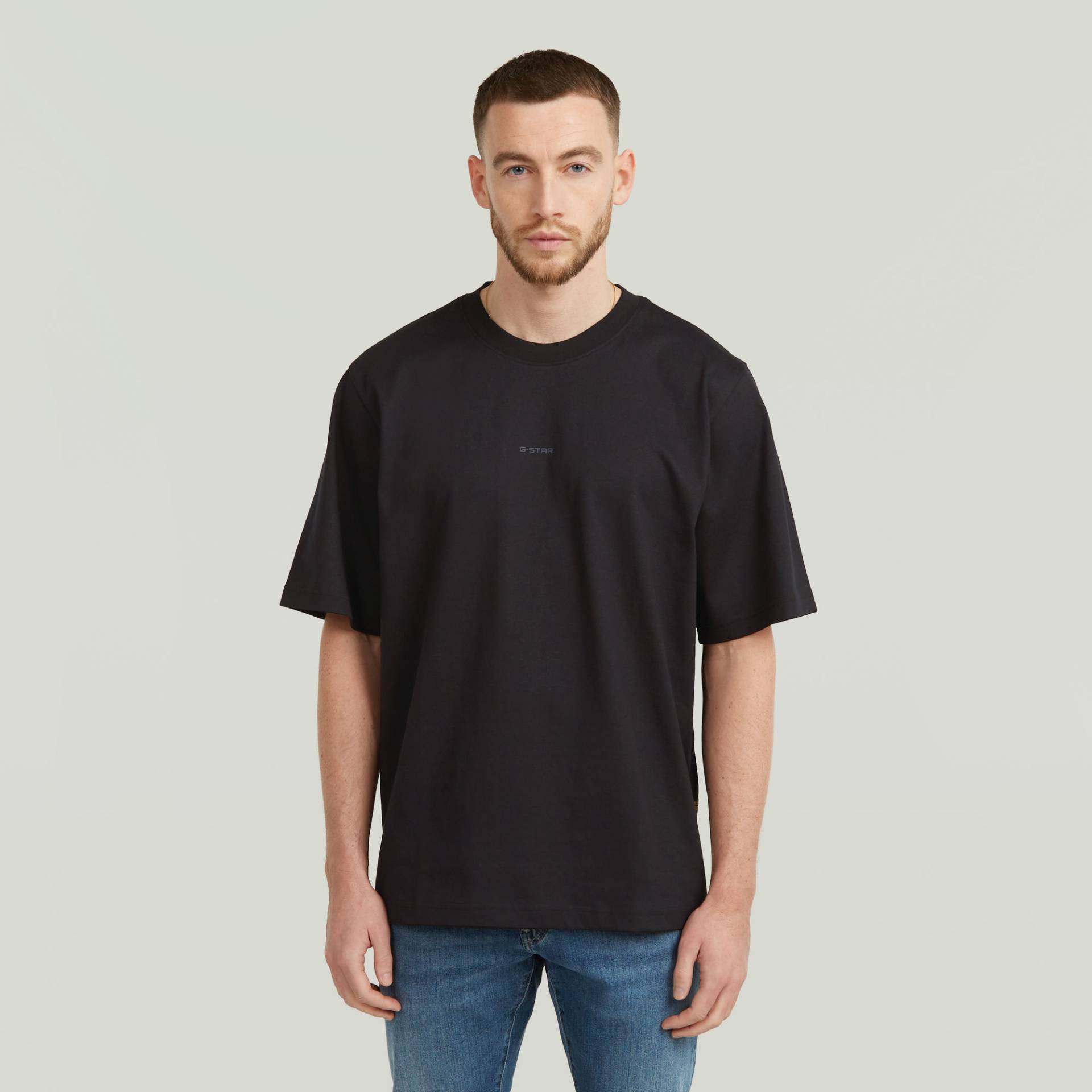 Center Chest Logo Loose Boxy T-Shirt von G-STAR