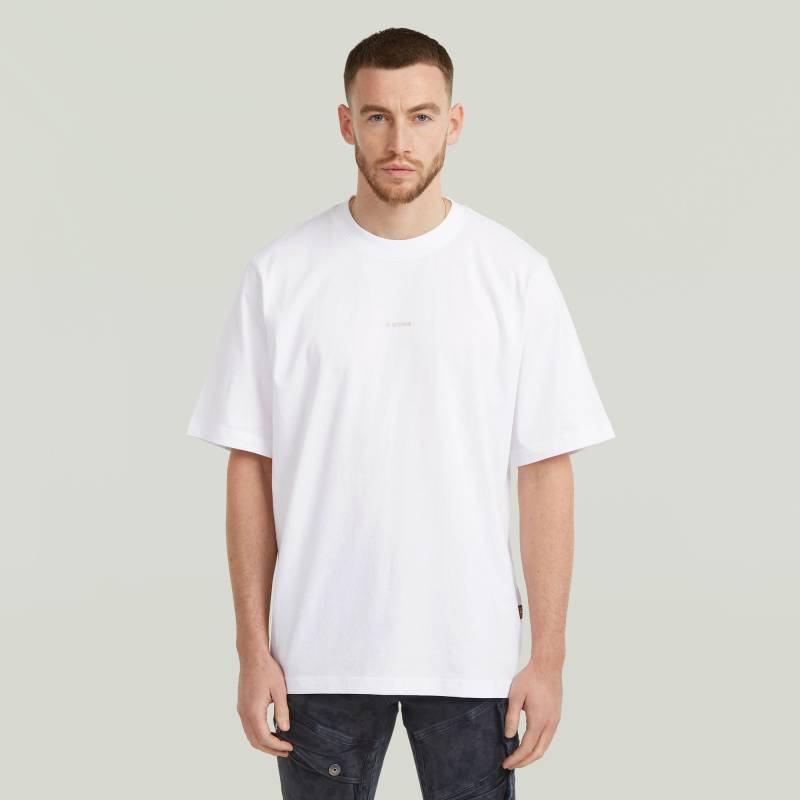 Center Chest Logo Loose Boxy T-Shirt von G-STAR