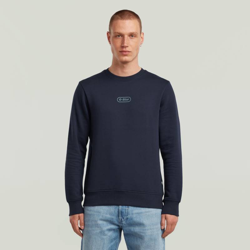 Center Chest Logo Sweatshirt von G-STAR