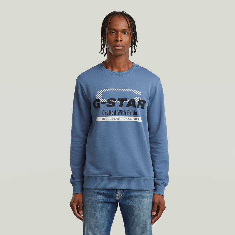 Center Chest Logo Sweatshirt von G-STAR