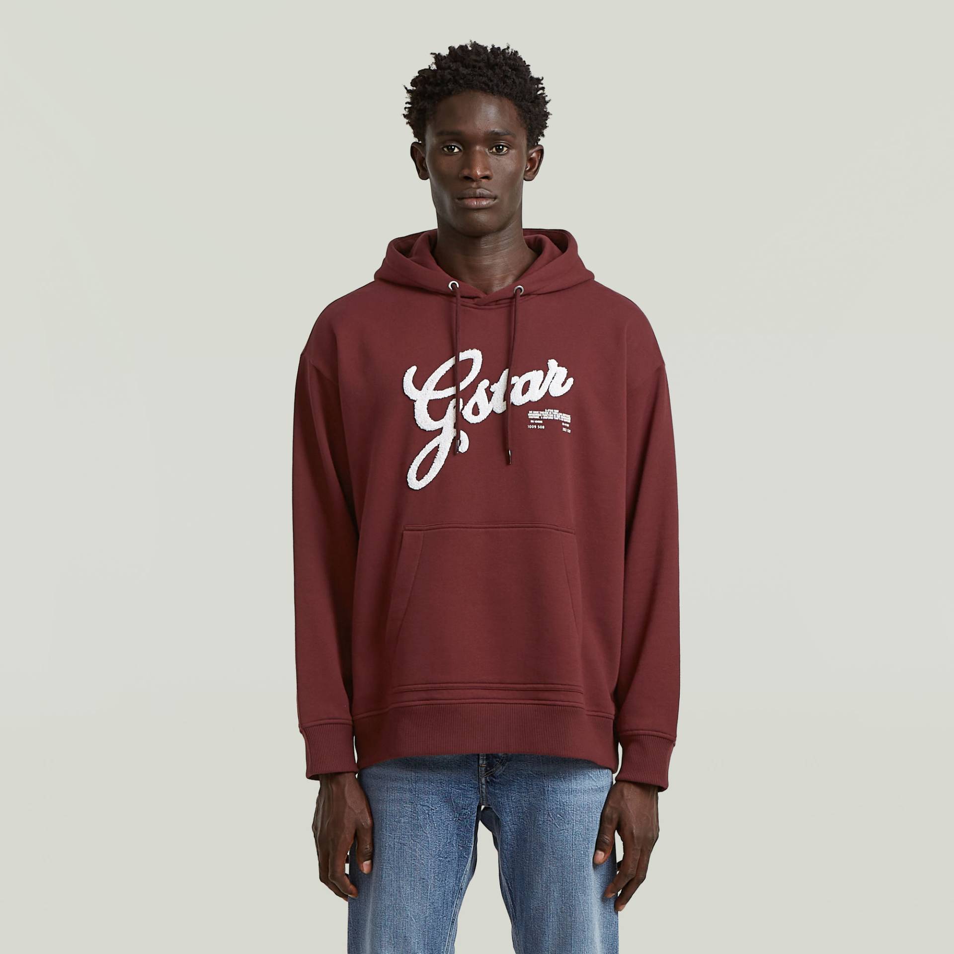 Chenille Relaxed Hoodie Sweater von G-STAR