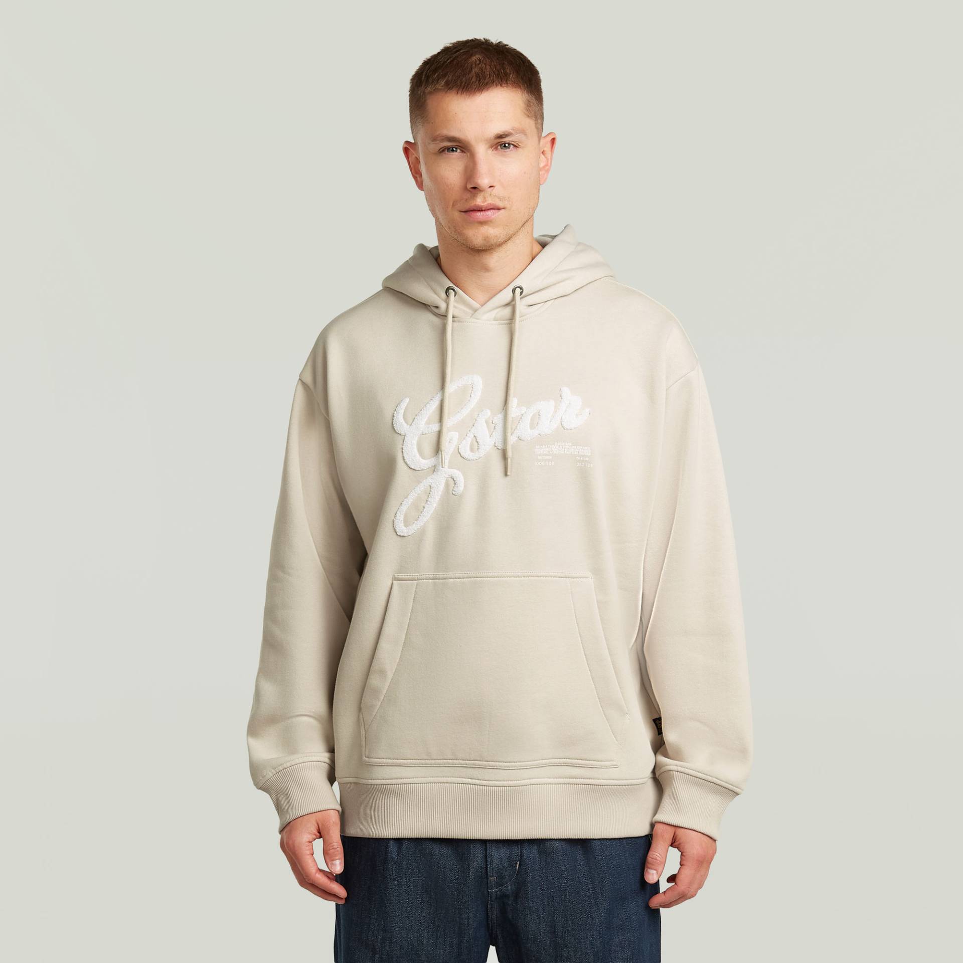 Chenille Relaxed Hoodie Sweater von G-STAR