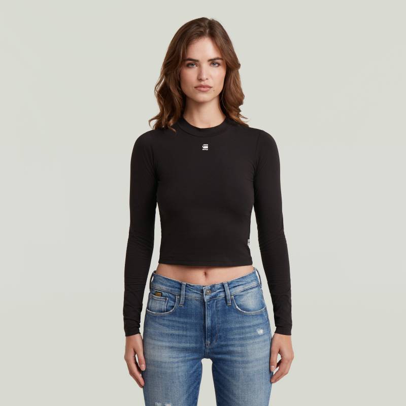Cropped Mock Slim Top von G-STAR