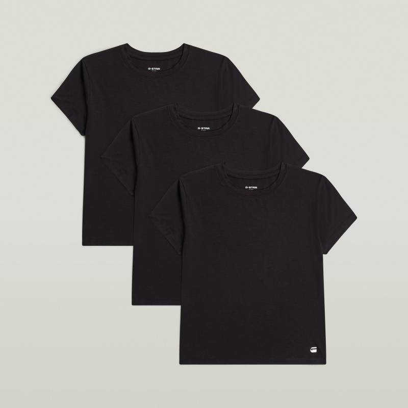 Cropped T-Shirt 3er-Pack von G-STAR