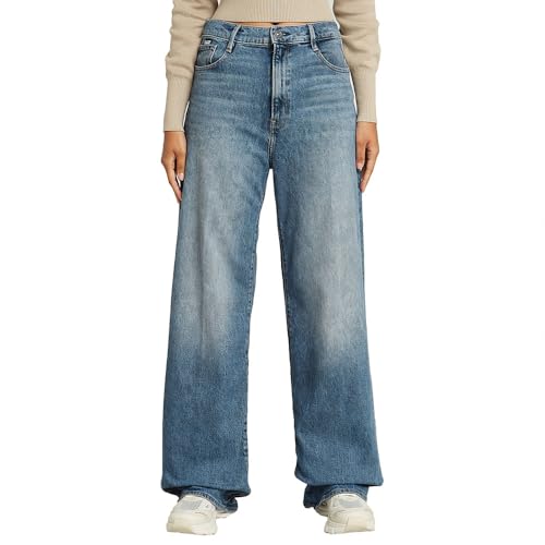 G-Star Deck 2.0 High Loose Jeans D23591, Blau (Sun Faded Highcloud D23591-d775-g919),29W / 34L von G-Star RAW