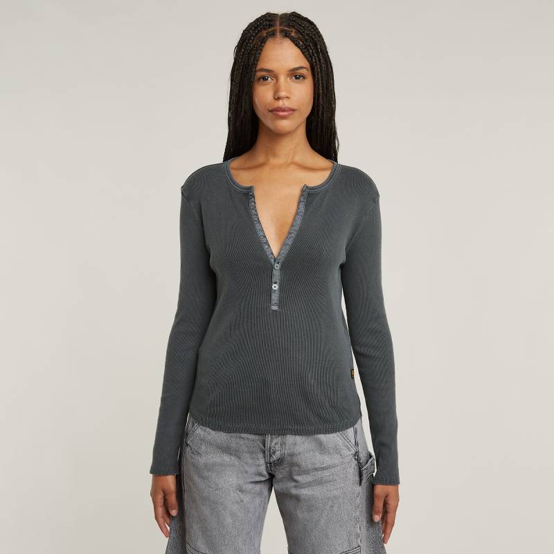 Deep V-Neck Slim Top von G-STAR
