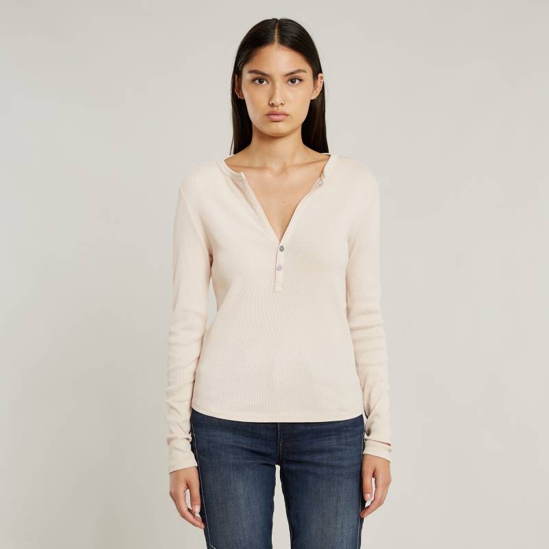 Deep V-Neck Slim Top von G-STAR