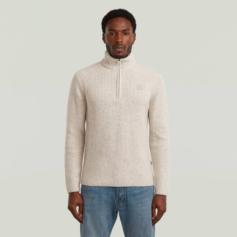 Double Collar Half Zip Knit von G-STAR