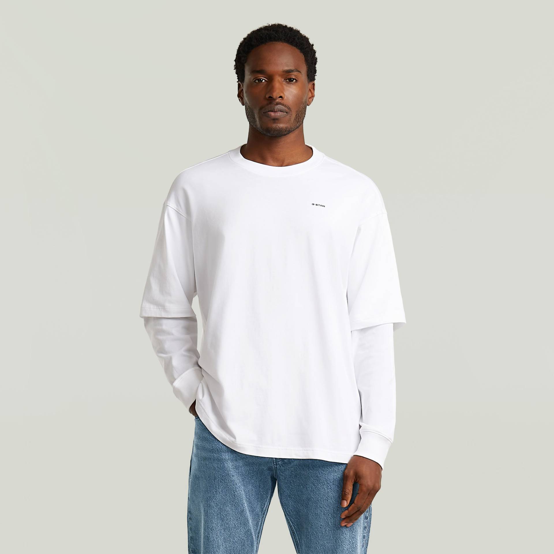 Double Sleeve Loose T-Shirt von G-STAR