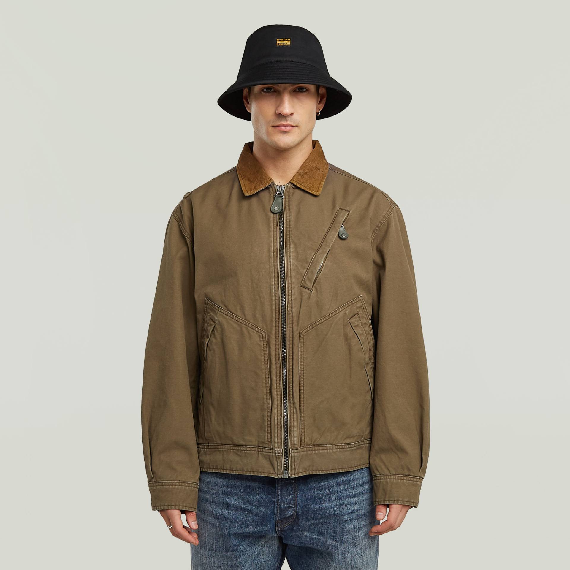 Duty Canvas Trucker Jacke von G-STAR