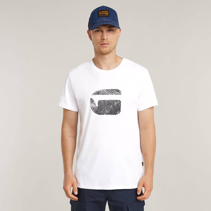 Finger Print Burger T-Shirt von G-STAR