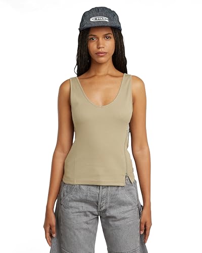 G-STAR, Asymmetrical Zip Slim Tank top wmn von G-STAR RAW