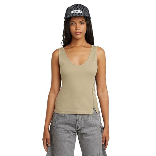 G-STAR, Asymmetrical Zip Slim Tank top wmn von G-STAR