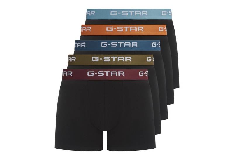 G-STAR Boxer Herren Boxershort 5er Pack Baumwollmischung (Packung, 5er Pack) von G-STAR