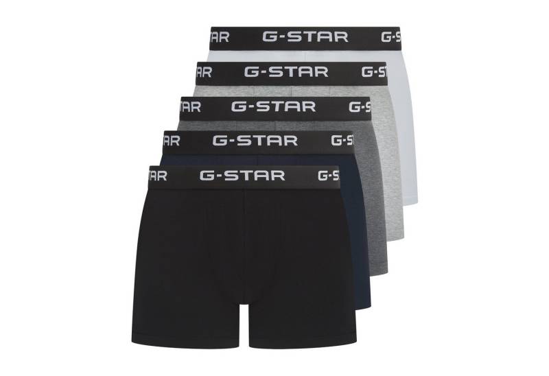 G-STAR Boxer Herren Boxershort 5er Pack Baumwollmischung (Packung, 5er Pack) von G-STAR