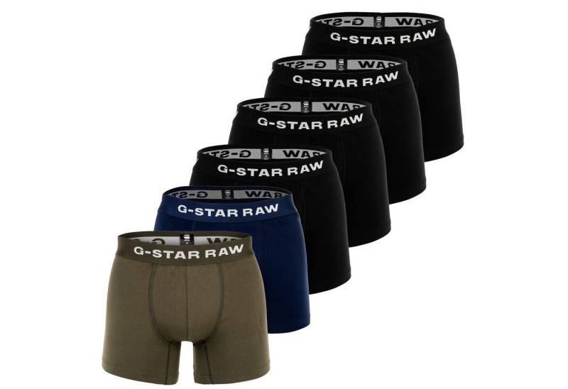 G-STAR Boxer Herren Boxershort 6er Pack Baumwollmischung (Packung, 6er Pack) von G-STAR