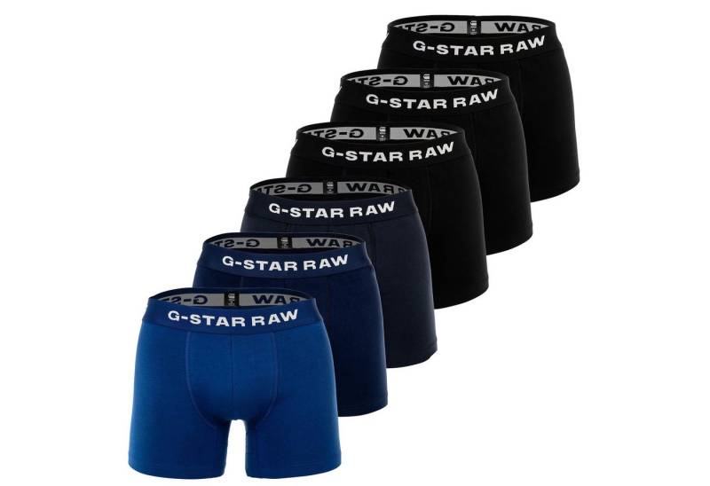 G-STAR Boxer Herren Boxershort 6er Pack Baumwollmischung (Packung, 6er Pack) von G-STAR