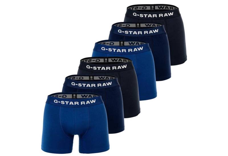 G-STAR Boxer Herren Boxershort 6er Pack Baumwollmischung (Packung, 6er Pack) von G-STAR
