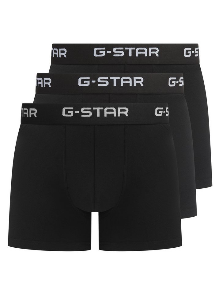 G-STAR Boxershorts ASH, 3 PACK TRUNKS (Packung, 3-St) mit Logo-Bund von G-STAR