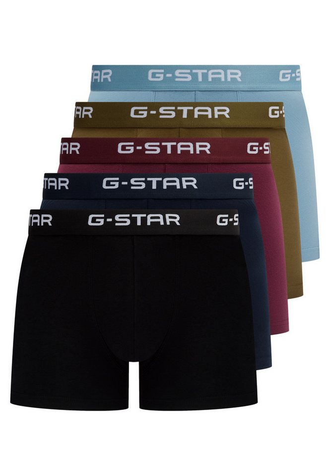 G-STAR Boxershorts Boxershorts MAIZE Unterhosen 5-Pack (5-St) von G-STAR