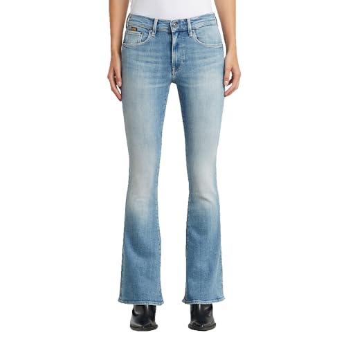 G-STAR Damen 3301 Flare Jeans, Blau (Sun Faded Summer Sky D21290-D441-H099), 31W / 36L von G-STAR