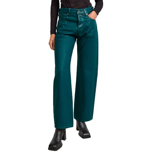 G-STAR Damen Bowey 3D Boyfriend Jeans, Grün (Worn in Hydraulics Cobler D25372-D436-G760), 31W / 32L von G-STAR