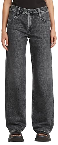 G-STAR Damen Judee Loose Low Waist Jeans, Grau (Faded eolith Grey D22889-D933-H087), 32W / 32L von G-Star Raw