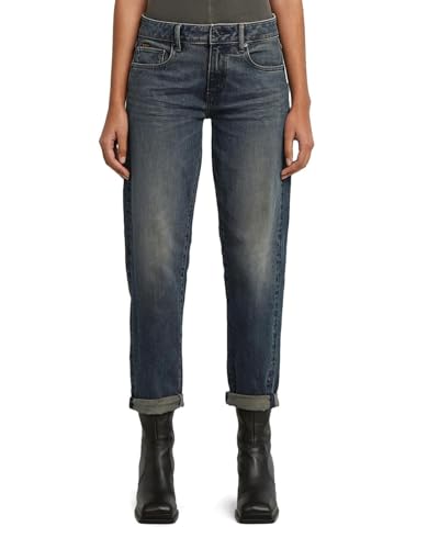 G-Star Damen Kate Boyfriend Jeans, Blau (Antic Sand Blast D15264-d775-g803), 32W / 32L von G-Star Raw