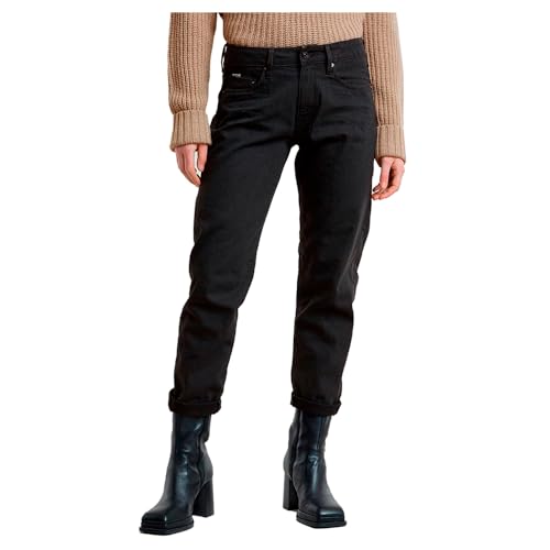 G-Star Damen Kate Boyfriend Jeans, Schwarz (Jet Black D15264-d189-a814), 25W / 32L von G-Star Raw