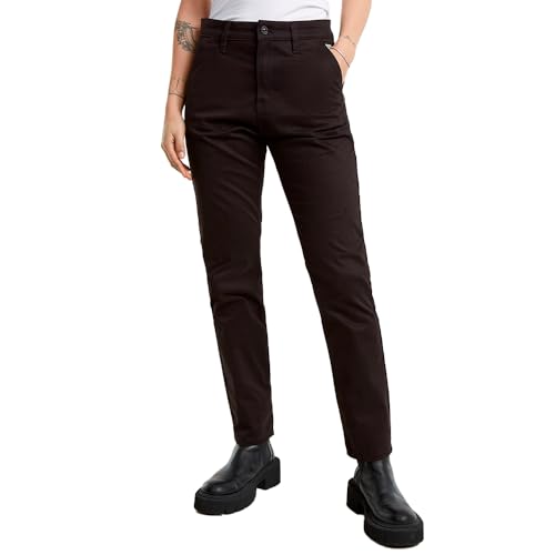 G-STAR Damen Slim Chino, Schwarz (dk Black D25261-D715-6484), 28W / 32L von G-STAR