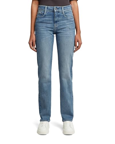 G-STAR Damen Strace Straight Jeans, Blau (Sun Faded Niagara D23951-C051-D898), 26W / 30L von G-STAR