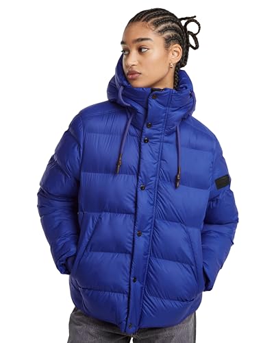 G-Star Damen Whistler Short Puffer, Blau (racing blue D25186-B958-888), L von G-STAR