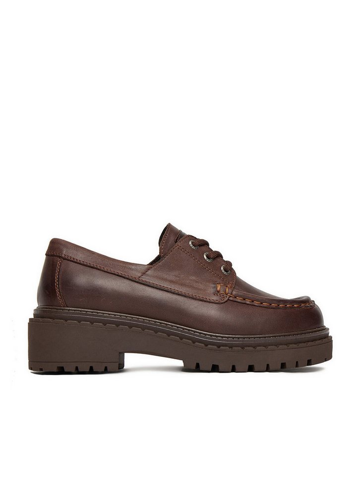 G-STAR G Star Raw Damen Halbschuhe G-STAR RAW-EO-MELEK-25FW28 Braun Braun Bootsschuh von G-STAR