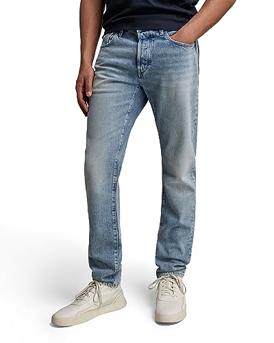 G-STAR Herren 3301 Slim Fit Jeans, Blau (Vintage Olympic Blue 51001-d434-d905), 34W / 34L EU von G-STAR