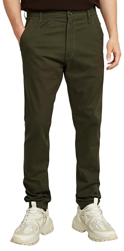 G-Star Herren Bronson 3.0 Slim Chino, Mehrfarben (Shadow Olive/Asfalt hb D26336-D919-H048), 34W / 32L von G-Star Raw
