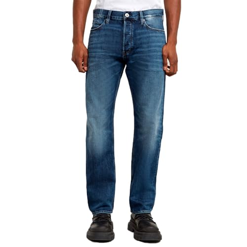 G-STAR Herren Dakota Regular Straight Jeans, Blau (Worn in waterspouts D23691-D536-G804), 26W / 30L von G-STAR