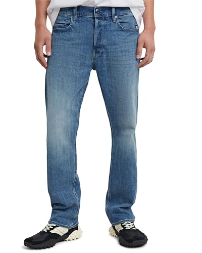G-STAR Herren Dakota Regular Straight Jeans Blau (Faded Niagara D23691-D498-D893) 27W / 32L von G-STAR