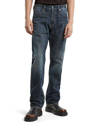 G-STAR Herren Dakota Regular Straight Jeans, Blau (Worn in Broken Cloud D23691-D762-G793), 28W / 32L von G-STAR
