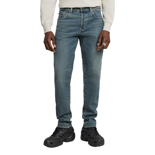 G-STAR Herren Morry FWD Regular Tapered Jeans, Blau (Worn in Glace D26141-D775-H139), 32W / 30L von G-STAR