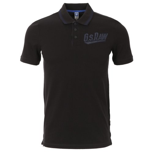 G-STAR Herren Poloshirt, Gr. M, Schwarz - Noir (Black) von G-STAR