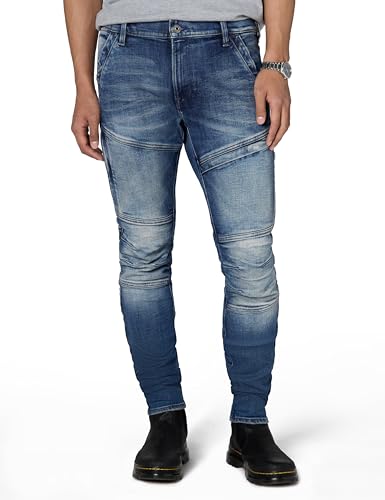 G-STAR Herren Rackam 3D Skinny Fit Jeans, Verblasster klarer Himmel, 28W / 30L G-STAR Herren Rackam 3D Skinny Fit Jeans, Verblasster klarer Himmel, 28W / 30L von G-STAR