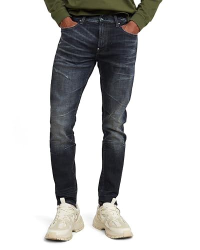 G-STAR Herren Revend FWD Skinny Jeans Blau 32W / 32L von G-STAR