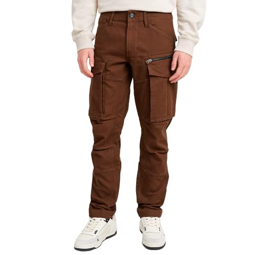 G-STAR Herren Rovic Zip 3D Regular Tapered Pants Rot (Dk Plum Gd D02190-d752-g701) 35W / 34L von G-STAR