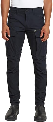 G-STAR Herren Rovic Zip 3D Regular Tapered Pants Pants, Blau (Salute D02190-d909-c742), 34W / 30L von G-STAR