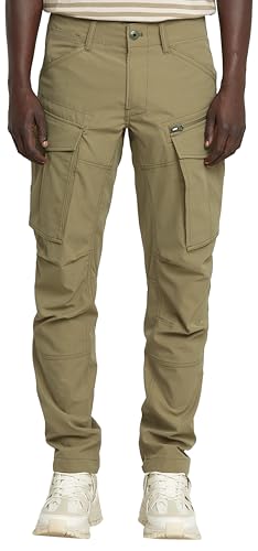 G-STAR Herren Rovic Zip 3D Regular Tapered Pants Pants, Grün (Ensis Green D02190-d909-6057), 33W / 36L von G-STAR