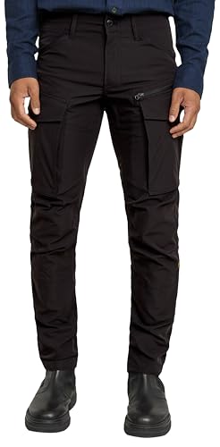G-Star Herren Rovic Zip 3D Regular Tapered Pants Schwarz (Dk Black D02190-d909-6484) 31W / 34L von G-Star Raw