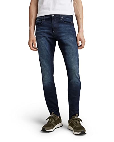 G-STAR RAW Herren Revend Skinny Jeans, Blau (dk aged 51010-6590-89), 34W / 34L von G-STAR RAW