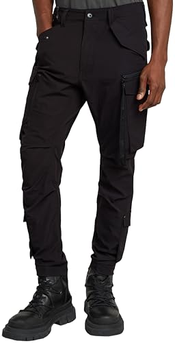 G-STAR Herren Toolbox Skinny Cargo Hose, Schwarz (dk Black D26174-D909-6484), 34W / 30L von G-Star Raw