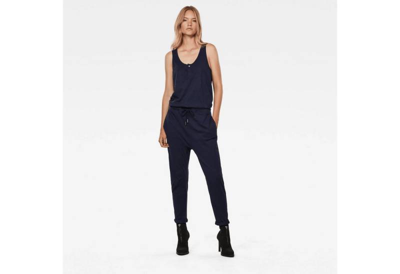 G-STAR Jumpsuit Damen Blau Overall Lyker Suit Womens Sartho Blue Größe: S (1-tlg) Stretch-Denim von G-STAR